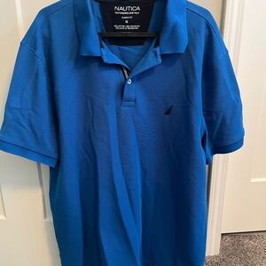 Nautica collared short sleeve shirt, size XL